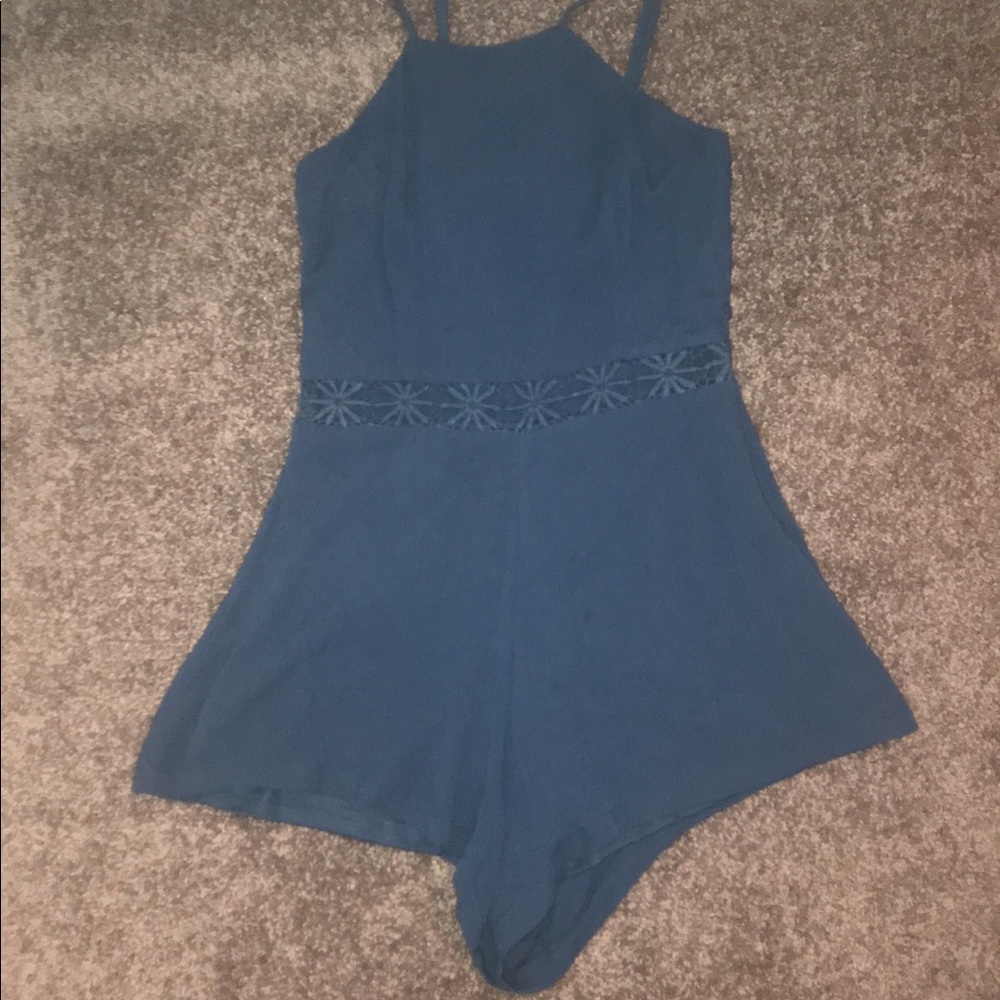 Blue Romper
